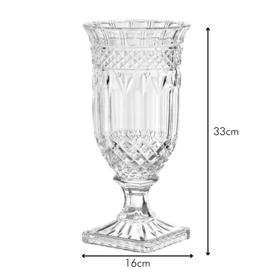 Crystal Design Vase