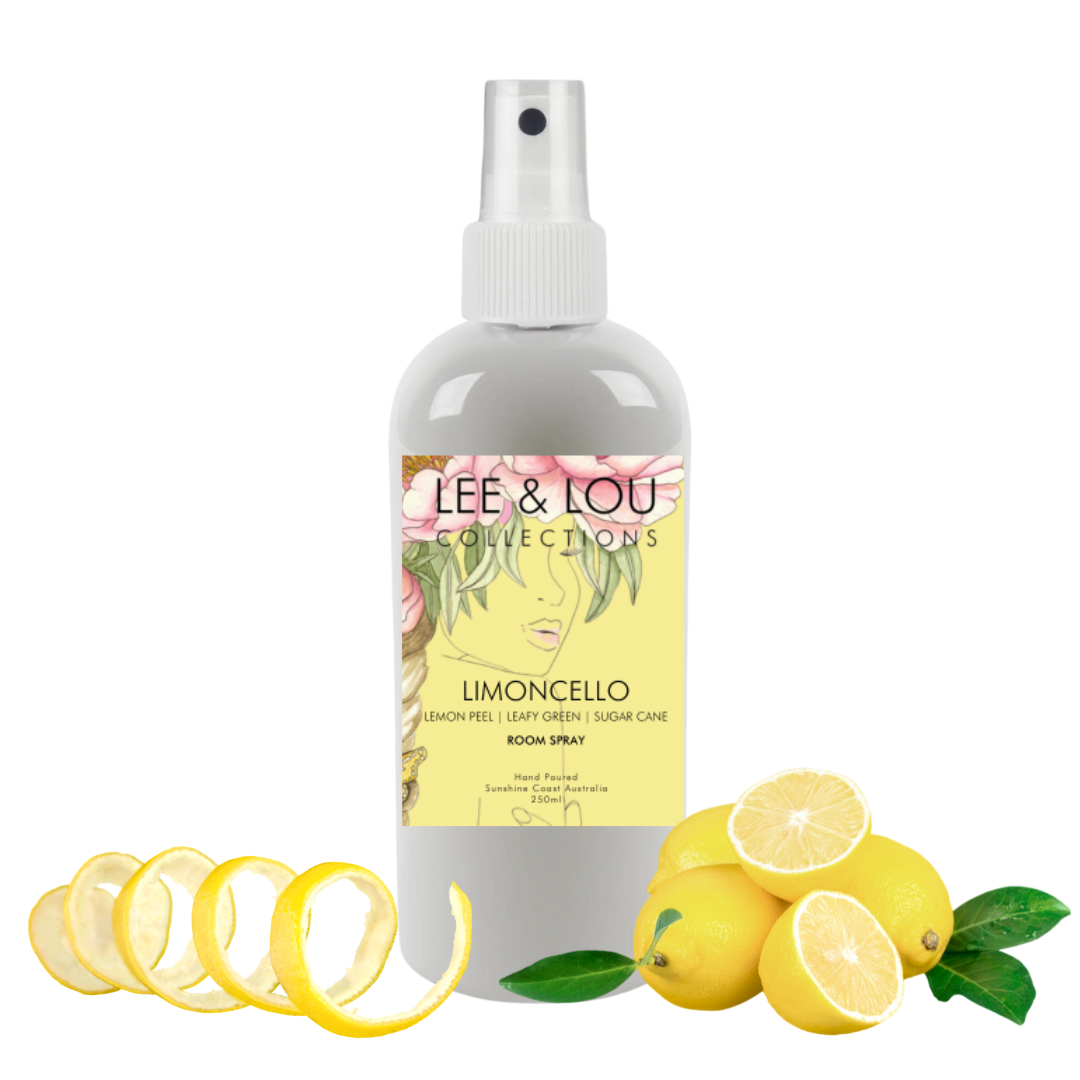 Limoncello (Lemon Peel | Leafy Green | Sugar Cane) - Room Spray 250ml