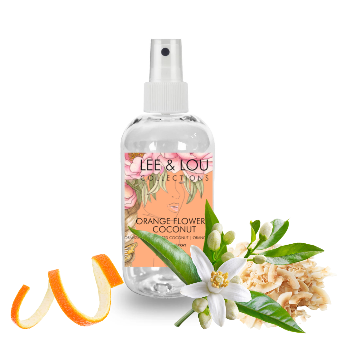 Room Spray Orange Flower & Coconut Lee and Lou Collections