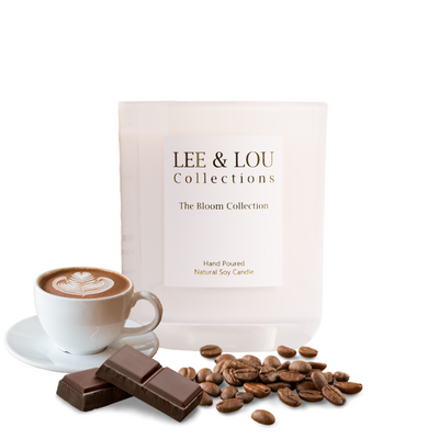 Roasted Coffee (Espresso | Hazelnuts | Cocoa) - Bloom Candle | 50hr Burn