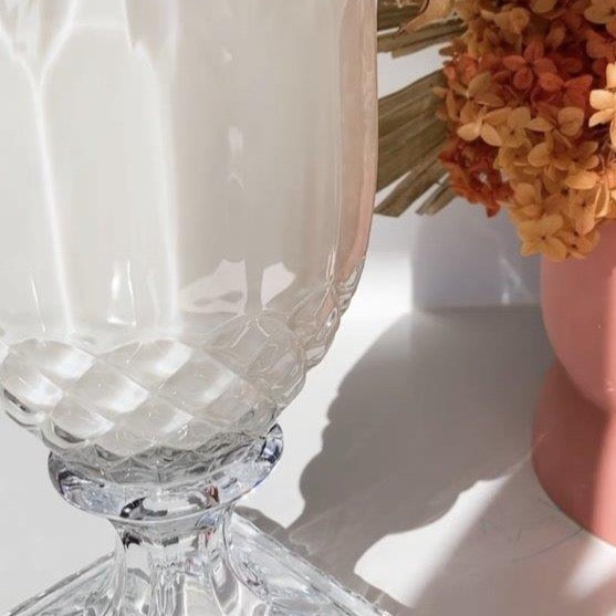 Gardenia (Gardenia | Star Jasmine | Lily of the Valley) - Crystal Vase Candle 1.5kg | 200hr Burn