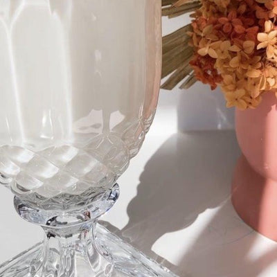 Coconut & Lime (Coconut Milk | Tahitian Lime | Vanilla) - Crystal Vase Candle | 200hr Burn