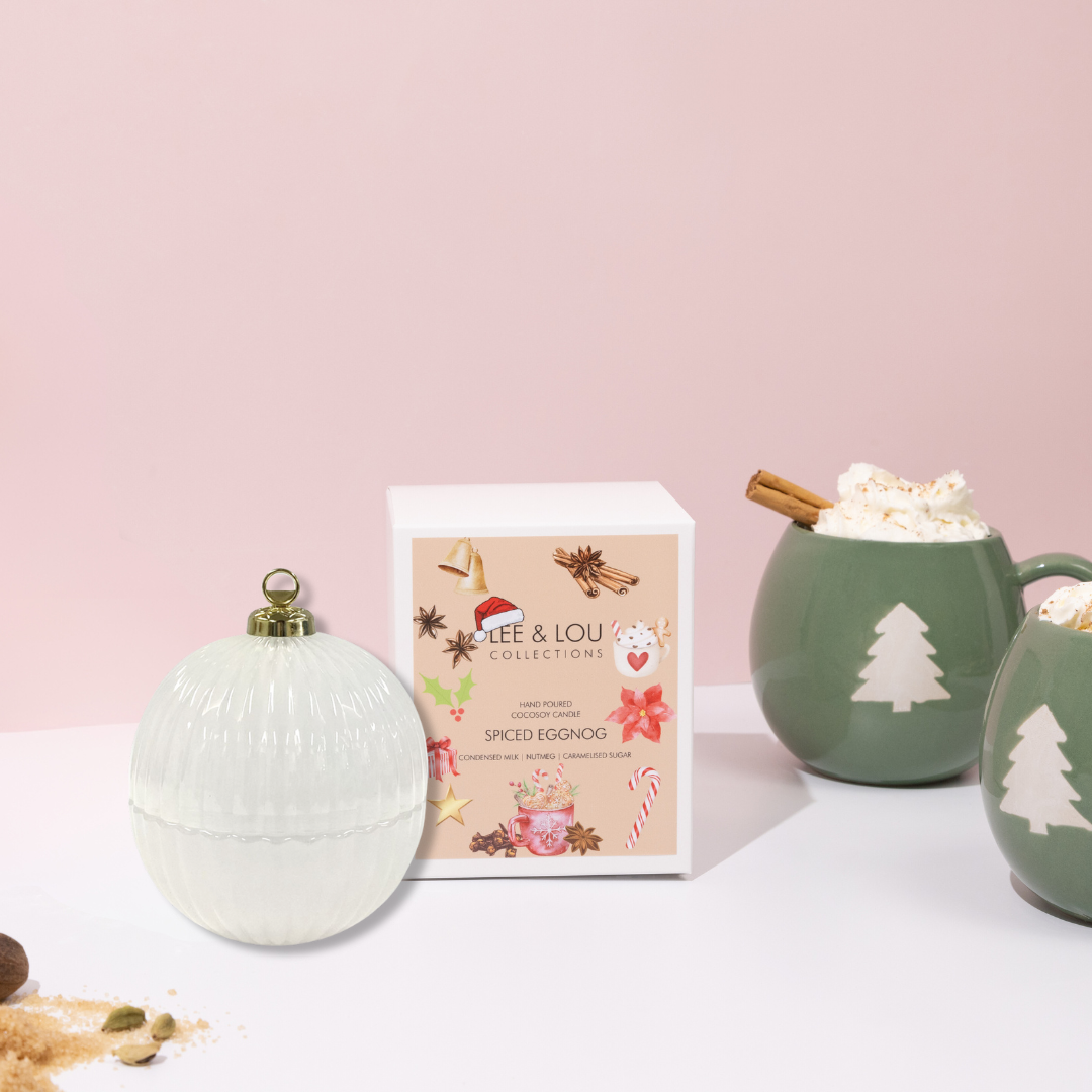 Christmas Candle Duo | 2 x Baubles ** PRE ORDER **