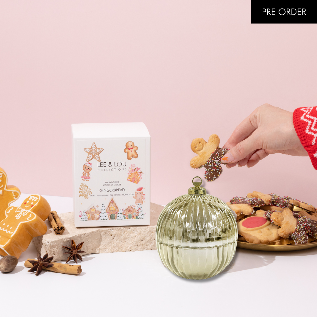 Gold Bauble | Gingerbread Scent ** PRE ORDER **