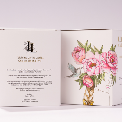 Pink Champagne (Strawberry | Champagne | Rose) - Bloom Candle 285g | 50hr Burn
