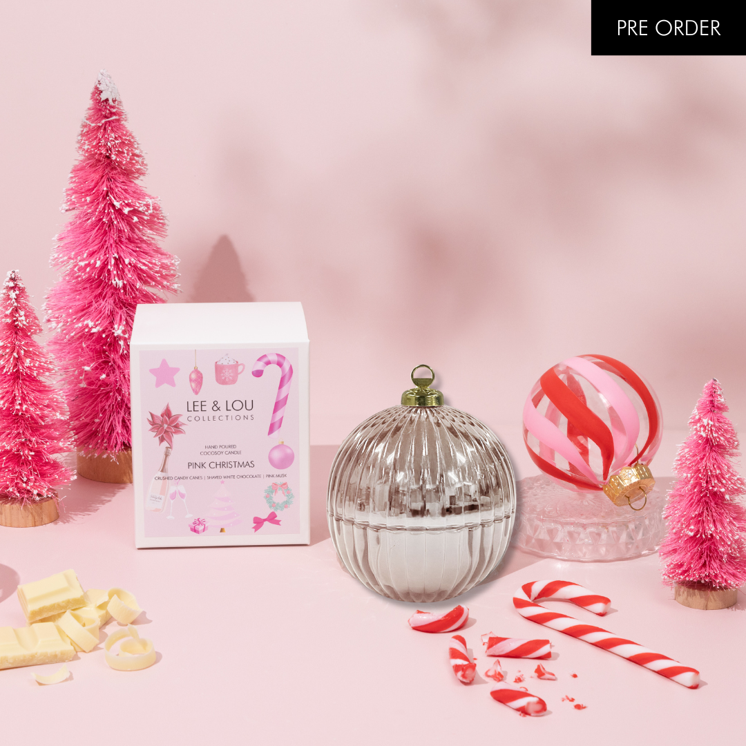 Rose Gold Bauble | Pink Christmas Scent ** PRE ORDER **