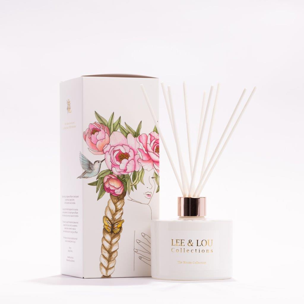 Camellia & Pink Lotus (Soft Florals | Citrus | White Musk) - Scented Diffuser 200ml