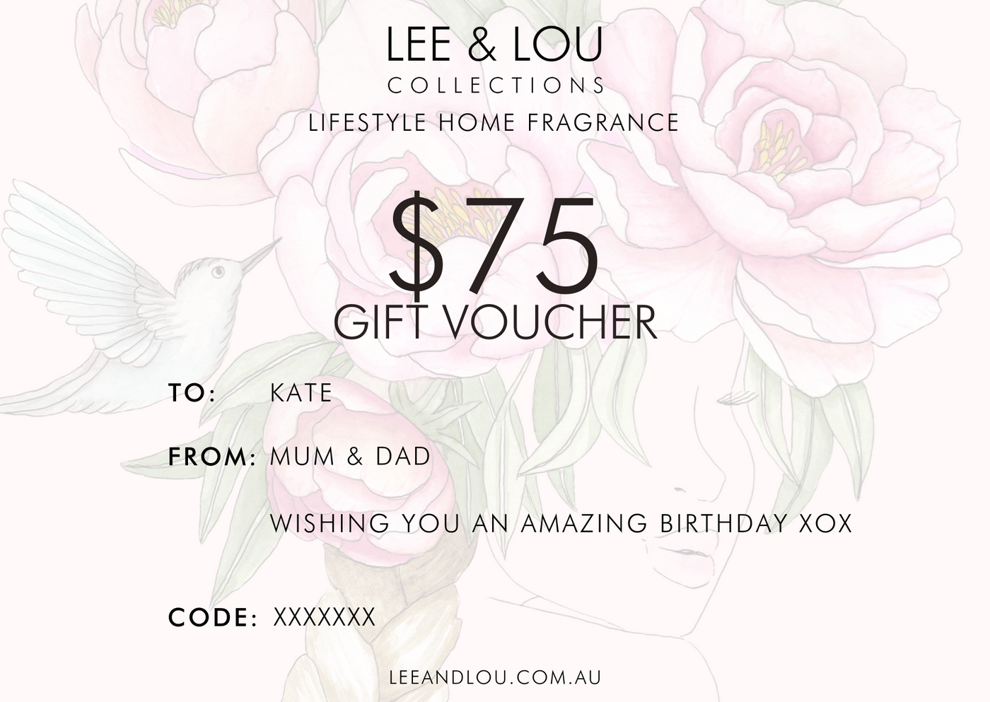 Gift Voucher - $75
