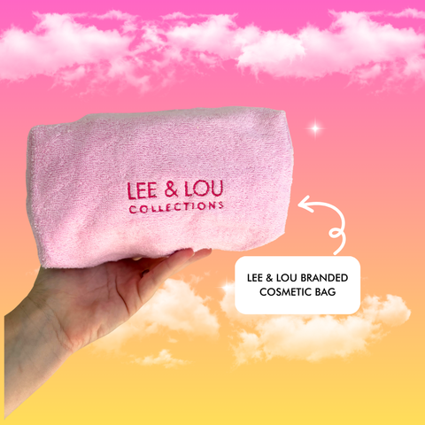 ✔️ YAY!!! You've unlocked a FREE branded Cosmetic Bag!