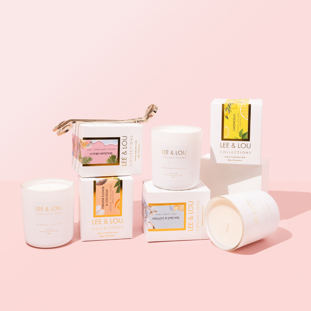 Coconut & Lime (Coconut Milk | Tahitian Lime | Vanilla) - Bloom Candle | 50hr Burn
