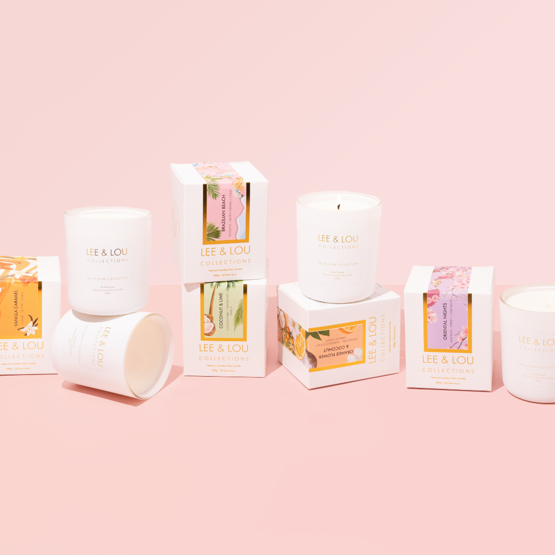 Coconut & Lime (Coconut Milk | Tahitian Lime | Vanilla) - Bloom Candle | 50hr Burn