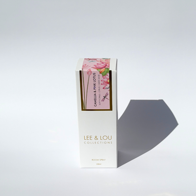 Camellia & Pink Lotus (Soft Florals | Citrus | White Musk) - Room Spray 250ml