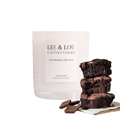 Chocolate Brownie (Dark Chocolate | Brown Sugar | Butter) - Bloom Candle | 50hr Burn