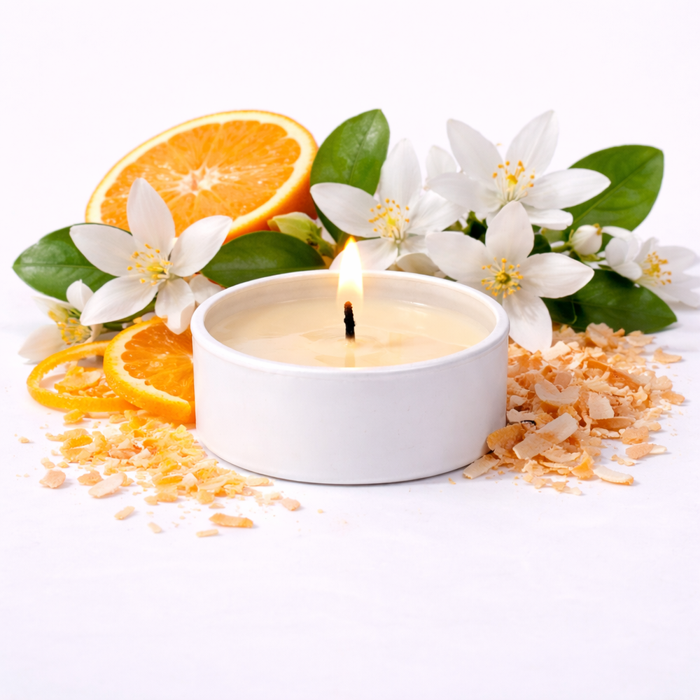 Orange Flower & Coconut - Sample Candle