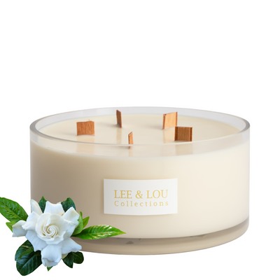 Gardenia (Gardenia | Star Jasmine | Lily of the Valley) - Bowl Candle | 100hr Burn