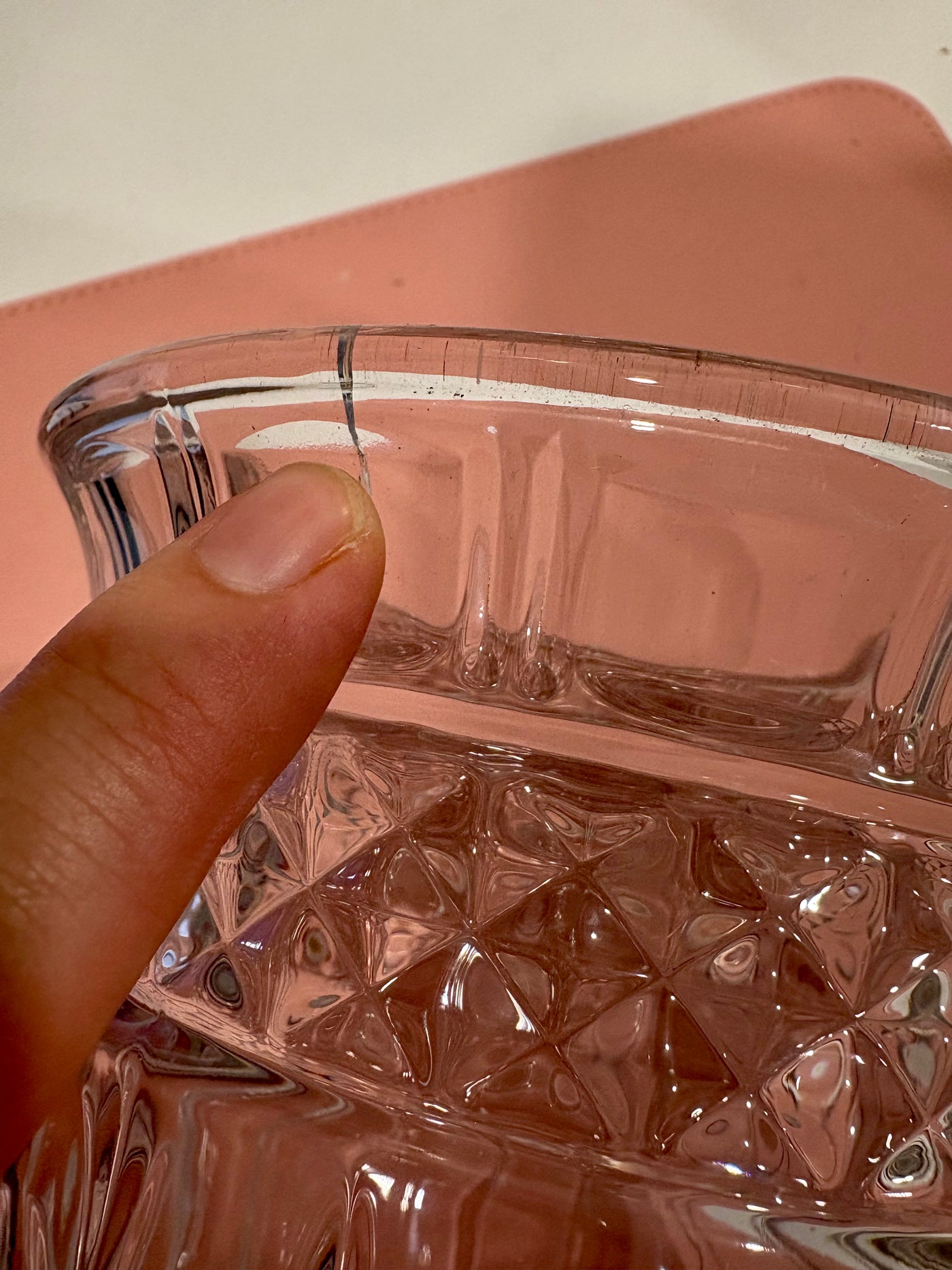 Crystal Design Vase **SECONDS**