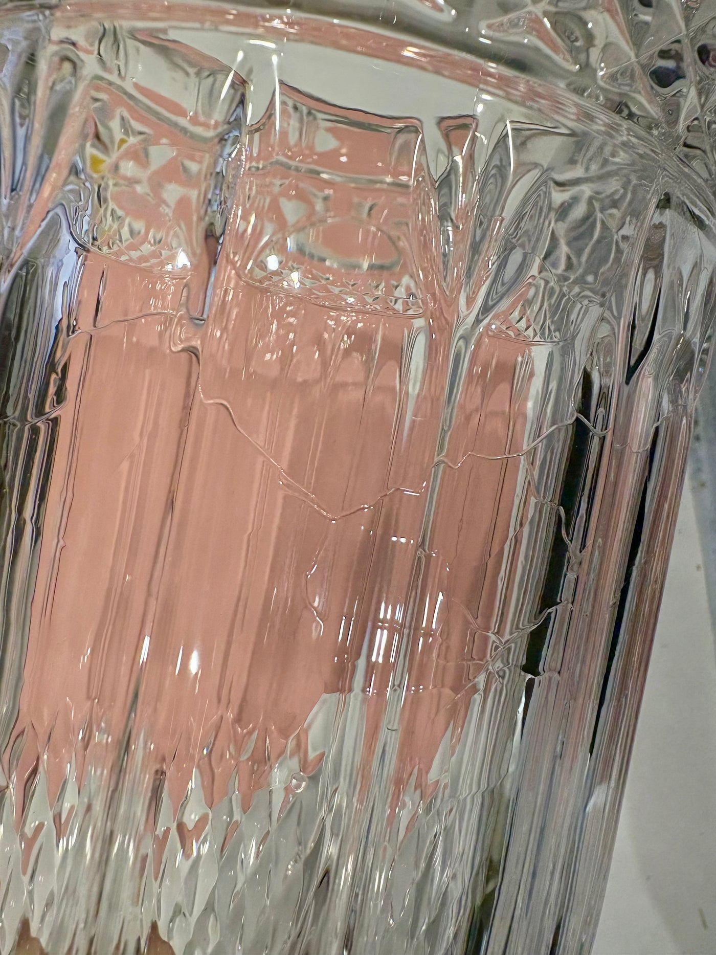 Crystal Design Vase **SECONDS**