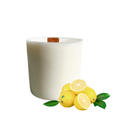 Limoncello (Lemon Peel | Leafy Green | Sugar Cane) - REFILL for Bloom Candle | 50hr Burn