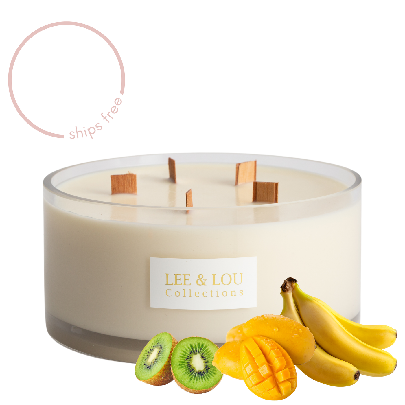 Monkey Farts (Kiwi Fruit | Mango | Banana) - Bowl Candle | 100hr Burn