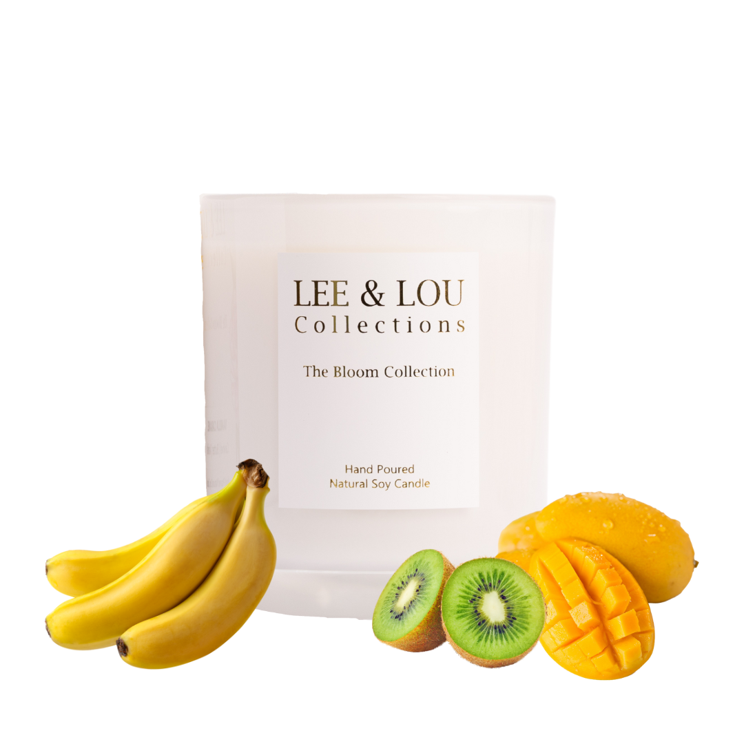 Monkey Farts (Kiwi Fruit | Mango | Banana) - Bloom Candle | 50hr Burn