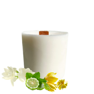 Retreat (Jasmine | Bergamot | Ylang Ylang) - REFILL for Bloom Candle 285g | 50hr Burn