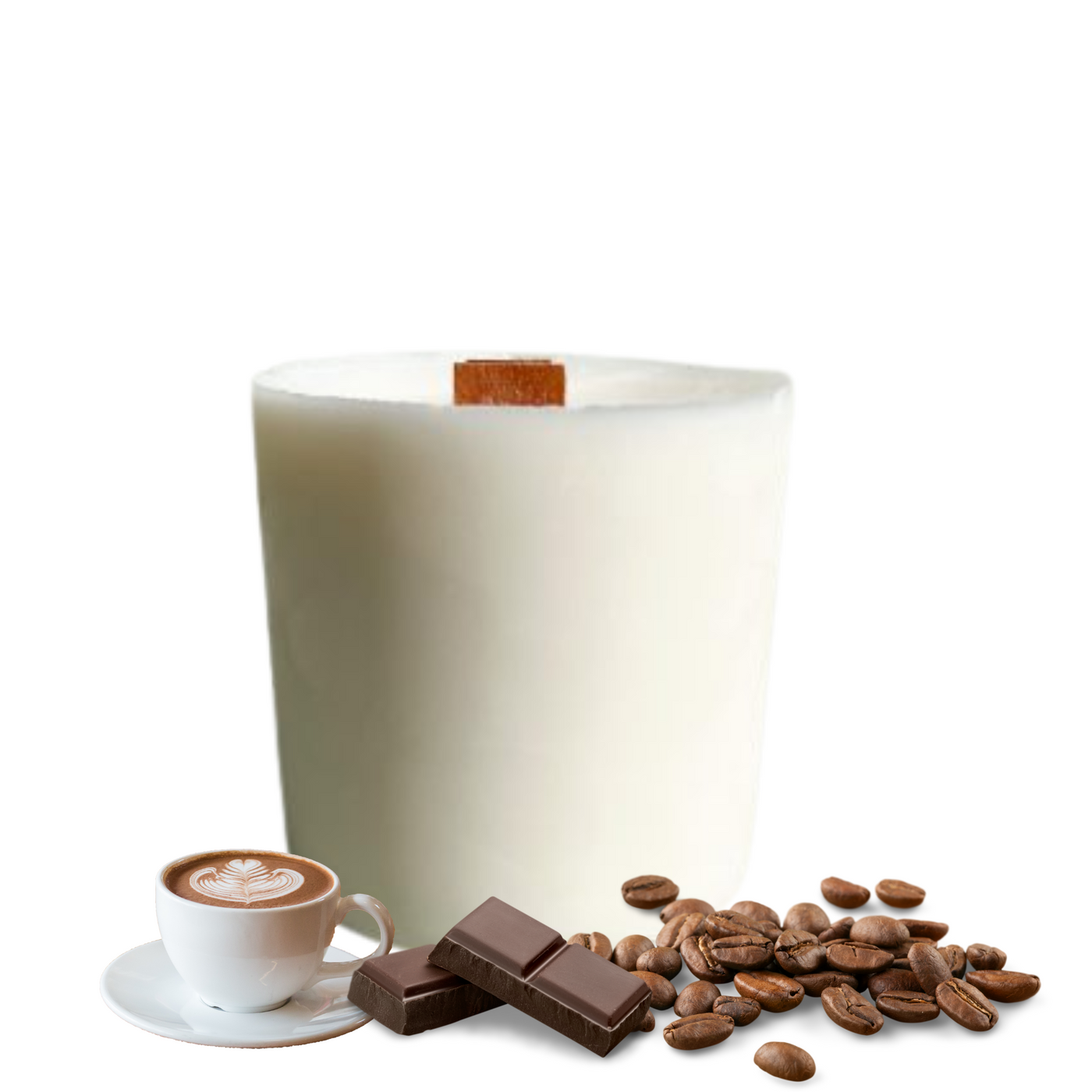 Roasted Coffee (Espresso | Hazelnuts | Cocoa) - REFILL for Bloom Candle | 50hr Burn