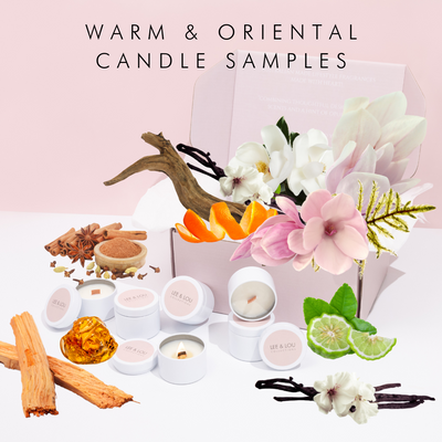 Sample Candle - From the WARM & ORIENTAL Collection