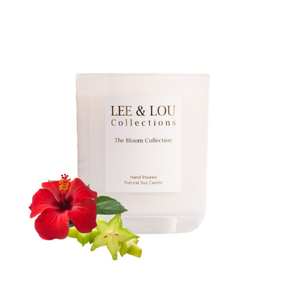 Bay (Starfruit | Hibiscus) - Bloom Candle 285g | 50hr Burn